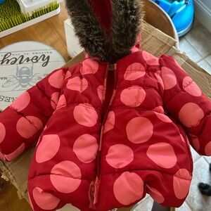 Polka Dot Infant Jacket